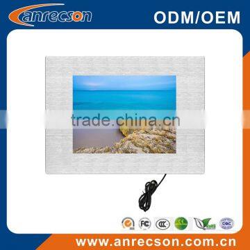 10.4" industrial touch monitor with aluminum bezel for industrial purpose