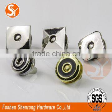 Glasses Case Metal Fitting Eyelet Magnetic Snap Black Nickel 17*2mm photo-2