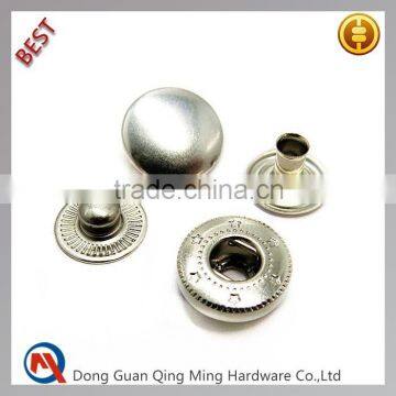 Stainless Steel Metal Snap Button For Leather