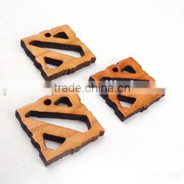 Newest Dota 2 Keychain Custom Wood Keychain Dota Key Rings Wood Keychain
