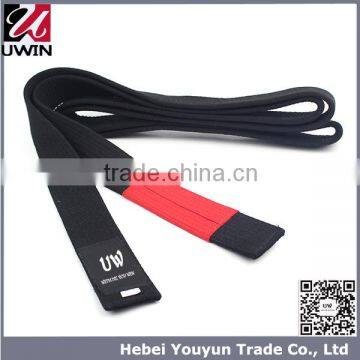 2015 taekwondo martial arts custom karate striped belts for sale