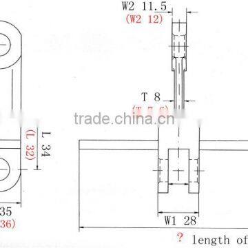 welded scraper chain for conveyor