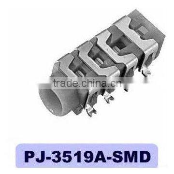 3.5mm female stereo jack PJ-3519A-SMD