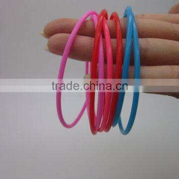 2016 Wholesale Assorted Colors Silicone Wristbands, Rubber Bracelets, Party Favors