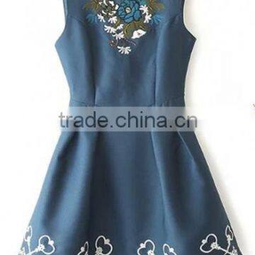 Yellow Plain Belt Turndown Collar Sleeveless Dress Casual Dresses for Women photo-5