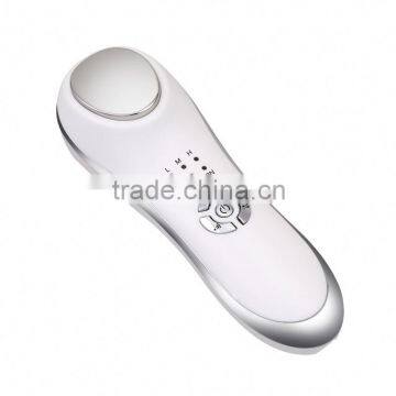 2016 hot selling ultrasonic anion vibrating facial massager with 9000r/m vibration