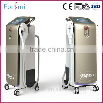 ce medical vertical 3 in 1 opt e-light Medical use germany skin solution hair removal laser shr korea ipl machine