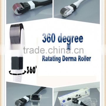 New Product Korea Derma Roller with 360 Rotation heads