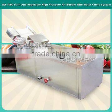 WA-1000 Automatic Washer Type and New Condition Vegetable Seafood Fruits Bubble Processing Cleaning Machine photo-2