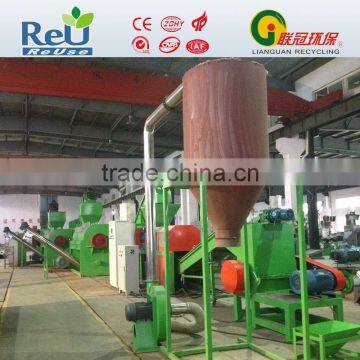 garbage cleaning line