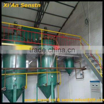 10 MT/D rice bran oil refining machine/soybean oil making machine/extraction machine