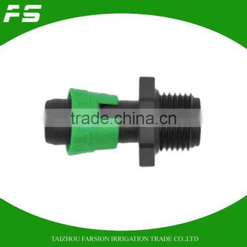 Lock Type Coupling With Male Thread Connector For Drip Tape DN16