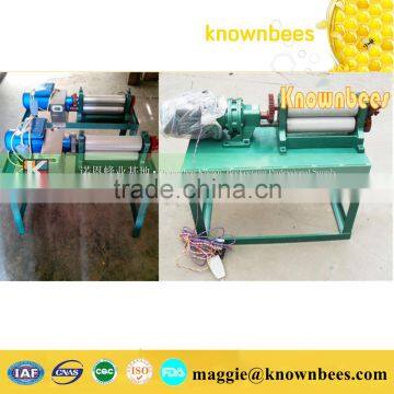 Bee honey comb bulk beeswax foundation sheets making machine