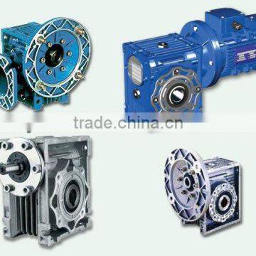 NMRV 025-150 worm gear box with flange and electric motor