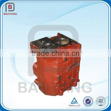 China sand iron casting marine tiller bevel gear box housing