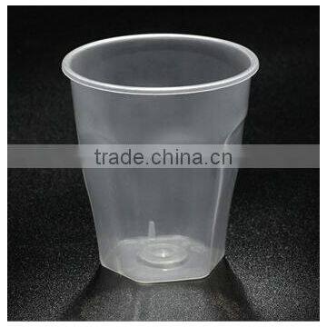 Small burliness plastic cup