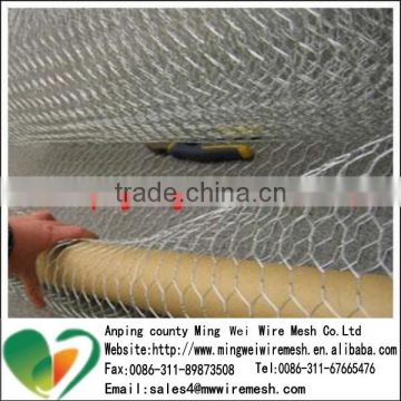 Hot selling with lowest price 3/4' galvanized hexagonal wire netting