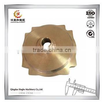 Qingdao Sand casting gunmetal sand casting large bronze casting