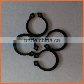 China Professional Custom Wholesale High Quality Black Zinc Plated Circlip photo-3