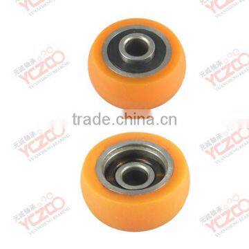 Yczco Rubber Plastic Sliding Wardrobe Door Roller With 624 - 2RS Bearing photo-2
