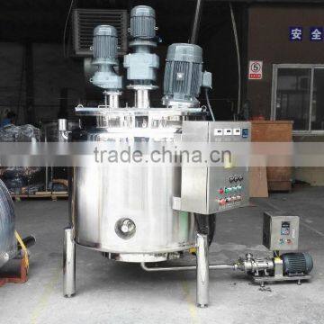 2000L detergent mixing machine/liquid soap making machine/shampoo mixing equipment