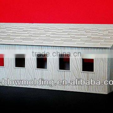 custom plastic rain cover for pet house/egg pet house/dog house dog cage