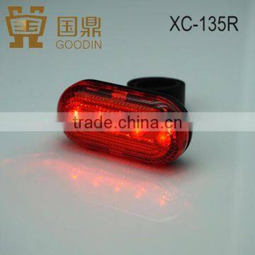 Factory Wholesale 5 Red LED Bicycle Light,bicycle Safety Light photo-3