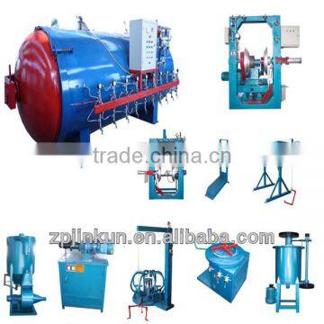 electric curing chamber tyre retreading machine