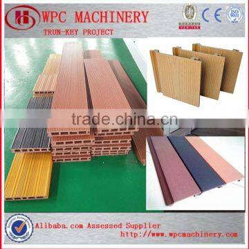 WPC timber decking machine/WPC decking machine