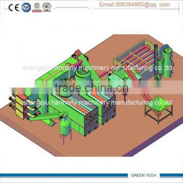 15 ton continuous tire pyrolysis plant