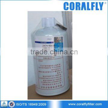 Coralfly OEM 360LC-3 Excavator Engine D6AZ Fuel Water Separator 2474-9060A photo-2