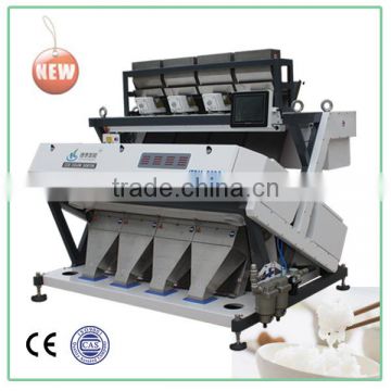 2014 wholesale rice ccd color sorter for rice mill with two line led lights and imported valve