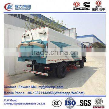 Dongfeng 4*2 4*4 Type 190hp 8 Ton Vacuum Sweeper Truck photo-3