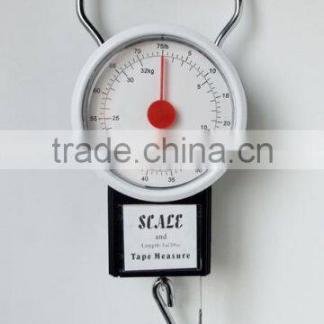 Travel luggage weighing scale mechanical fishing balance