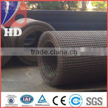 High Quality Manganese Stainless Steel Crimped Wire Mesh 45mn 65mn