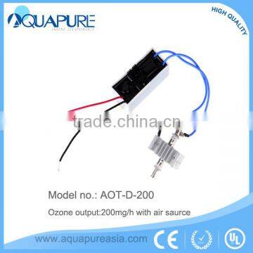 200mg/h ozone 12v dc mini electric generator