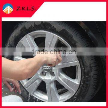 PP Car Wheel Brush Washing Brush With TPR Handle