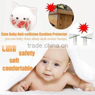 Best Sell 100% FDA Crashworthy Silicone Edge Corner Safeguard Table Corner Guard for Baby Learning to Walk Protect photo-2