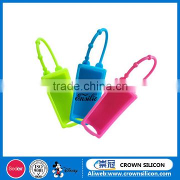 BBW 60ml silicone hand sanitizer gel holders for 60 ml hand sanitizer bottle