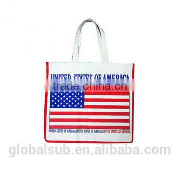 2015 Cheap American Flag Bag,shopping Bags For Sublimation