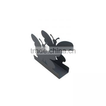 Metal Car House Office Basic Butterfly Design Tissue Box Holder photo-2