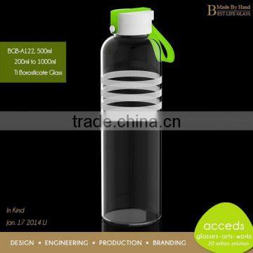 New Design 500Ml Glass Bottle For Juice