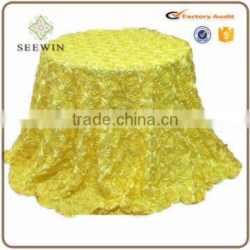 Elegant beautiful Rose wedding deco table cloth home wedding party use