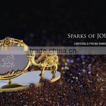 24K Gold Plated Camel With Hump and Photo Frame Best Gift for Congratulations photo-5