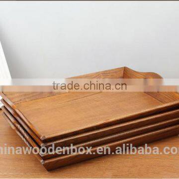 Popualr New Home Deco Unfinished Wood Serving Tray for Sale photo-3