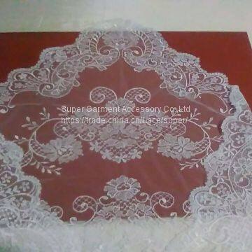 Spanish Lace Mantilla Embroidery Authentic Spanish Lace Mantilla Veils photo-2