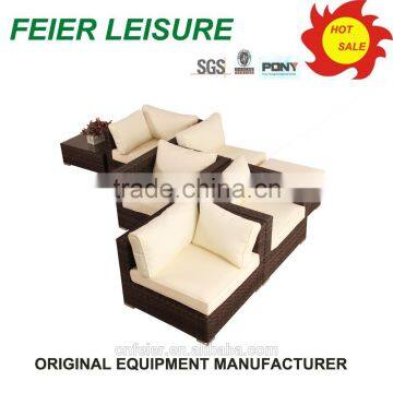Modern Fashion Design Living Room Rattan Sofa Set photo-6