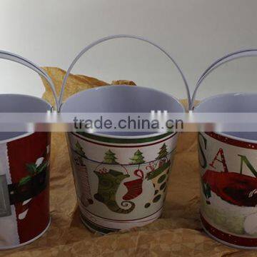 New Product Factory Directly Sales for Gift Ice Metal Tin Wine Buckets for Kids photo-3