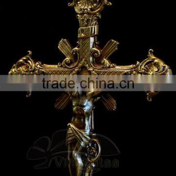 High Quality Religious Crucifix Statue Sculpture photo-5