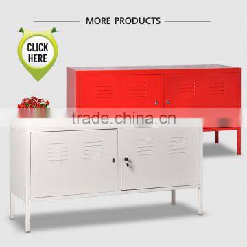 Latest Modern tv Cabinet Fair Price Furniture Wardrobe Metal Locker With Showcase photo-6